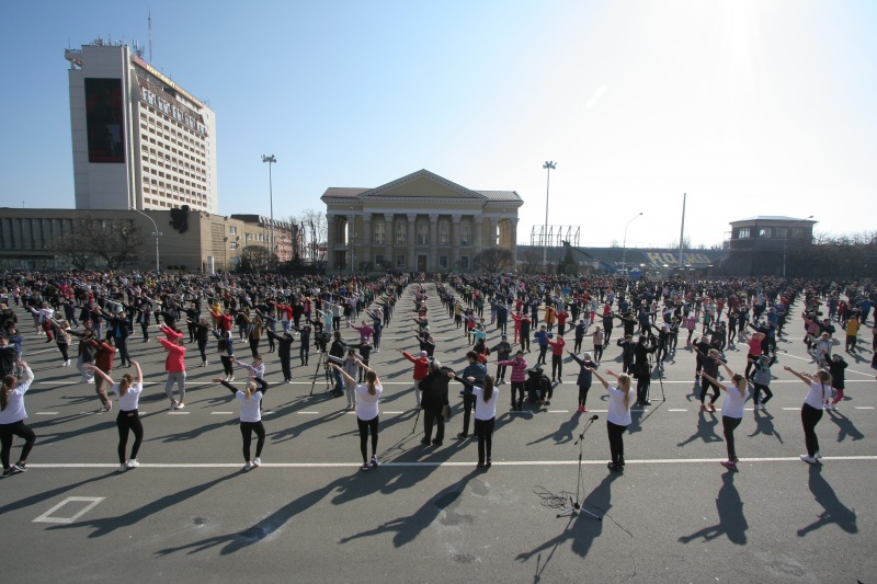 Ставрополь отметил Всемирный день здоровья