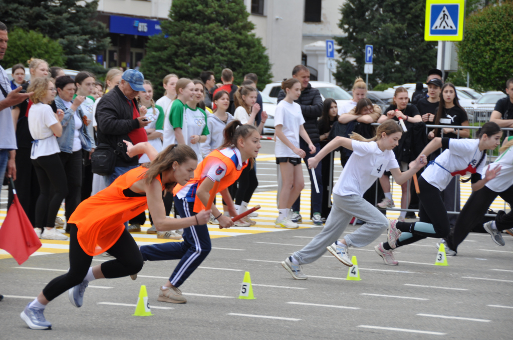 В Ставрополе прошла юбилейная эстафета