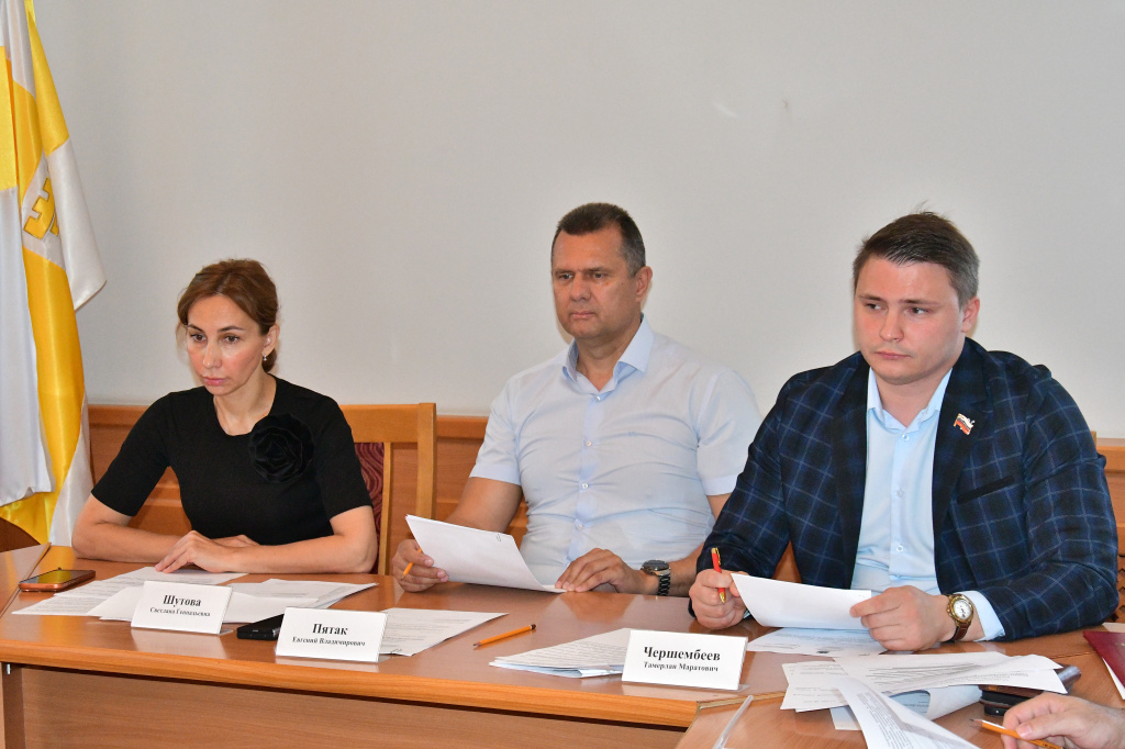 Безопасность детей и развитие спорта: комитеты муниципального парламента обсудили актуальные вопросы образования