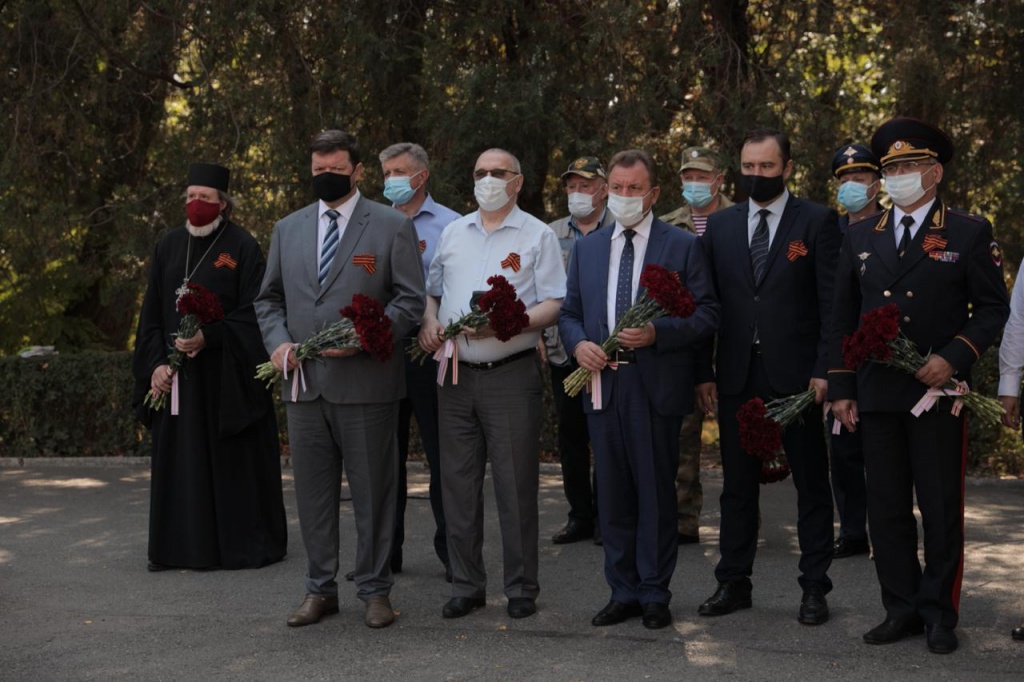 Минута молчания в память о герое