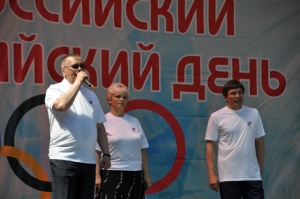 Глава города Ставрополя Георгий Колягин принял участие в праздновании Всероссийского Олимпийского Дня