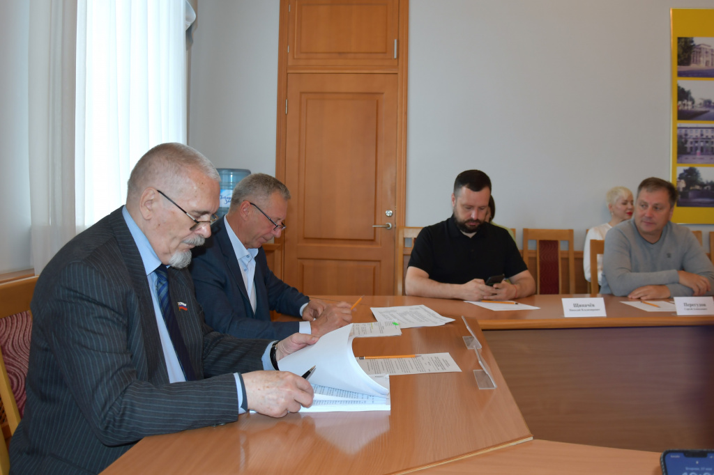 Парламентские комитеты провели работу перед очередным заседанием городской Думы 