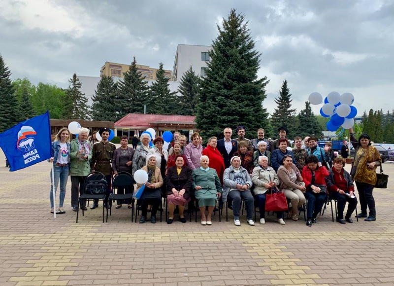 Ставшая традиционной патриотическая акция «Утро Победы» вновь прошла на ставропольских улицах
