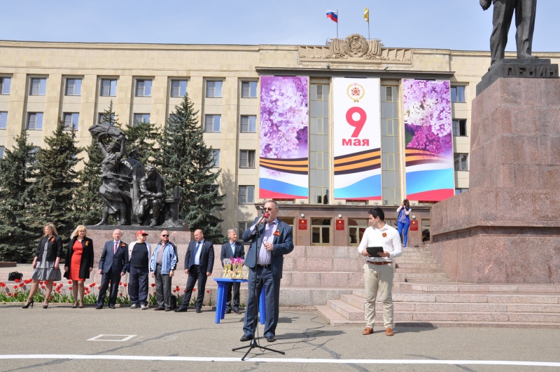  В Ставрополе студенты и школьники эстафетой почтили память победителей Великой Отечественной войны
