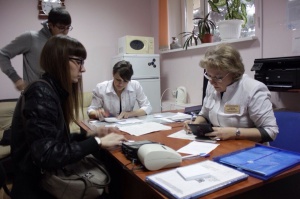 18 декабря, членами Ставропольской городской молодежной палаты совместно с «Краевым наркологическим клиническим диспансером» было организованно добровольное тестирование студентов на немедицинское употребление наркотических и психотропных веществ