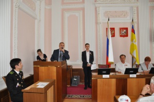 В зале заседаний Ставропольской городской Думы состоялось торжественное закрытие социально-патриотической акции «Время Героев»
