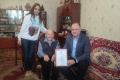 Алексей Хитров поздравил с вековым юбилеем ветерана Великой Отечественной войны Алексей Хитров поздравил с вековым юбилеем ветерана Великой Отечественной войны