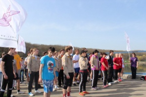 «Здоровье – это модно!» - так называлась акция, которую проводили молодежные организации г. Ставрополя 5 апреля