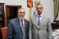 Спикер Ставропольской городской Думы встретился с командиром легендарного танка «Алеша» Спикер Ставропольской городской Думы встретился с командиром легендарного танка «Алеша»
