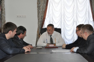 Глава города Ставрополя принял делегацию из столицы Чеченской республики